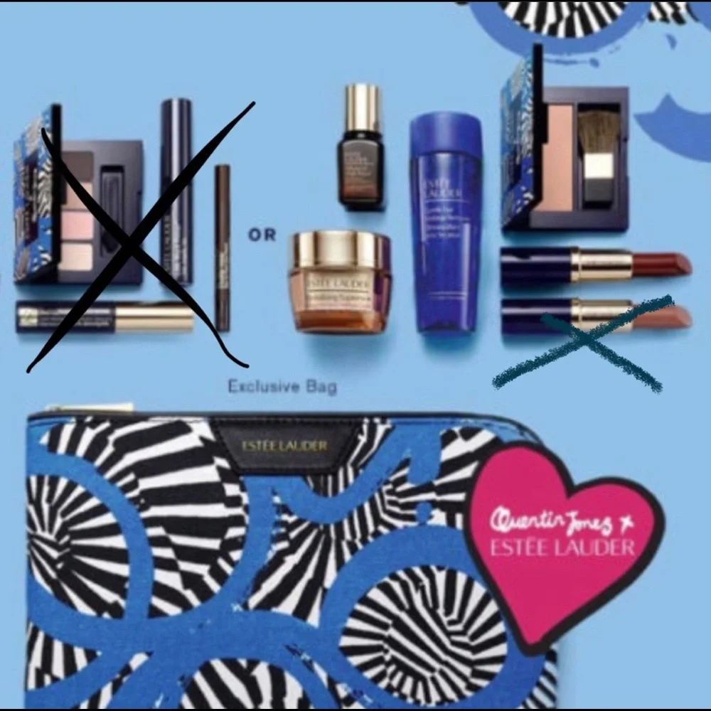 ESTEE LAUDER Quentin Jones 6p Revitalizing Supreme Glowing Skin Lip $165 NIP - Picture 1 of 4